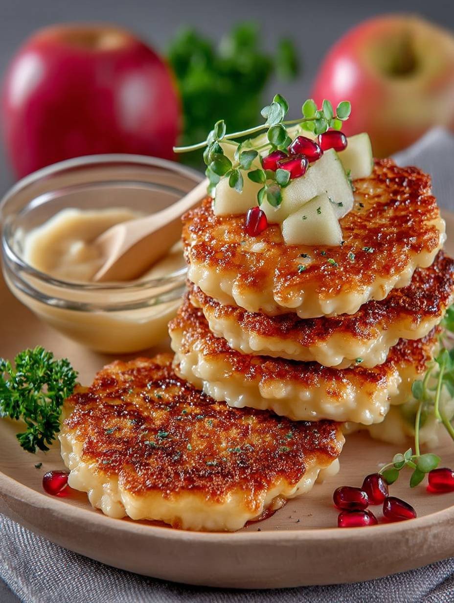 Milchreispuffer mit Apfel image 2