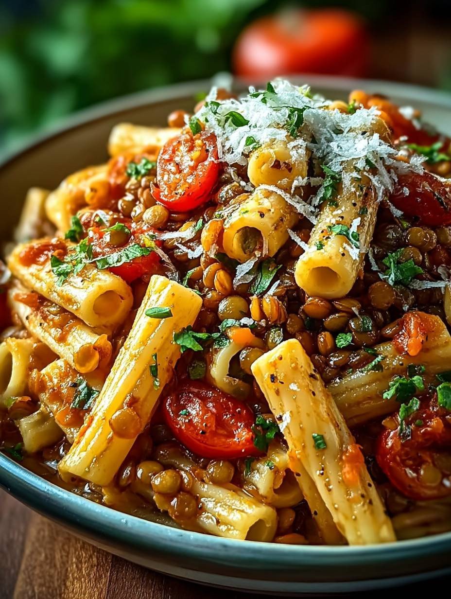 One Pot Pasta mit Linsen! image 2