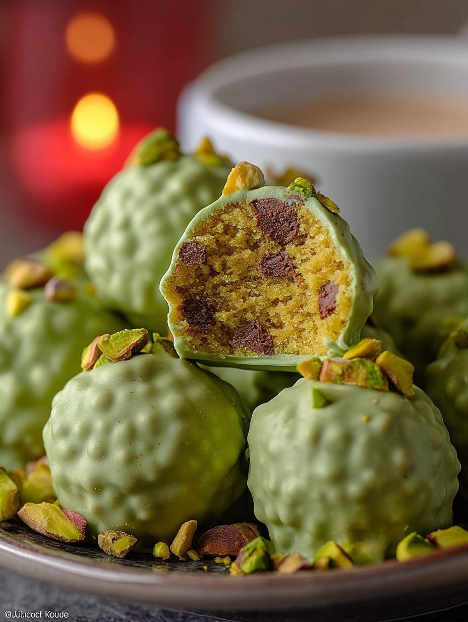 Pistazien Rocher Pralinen image 2