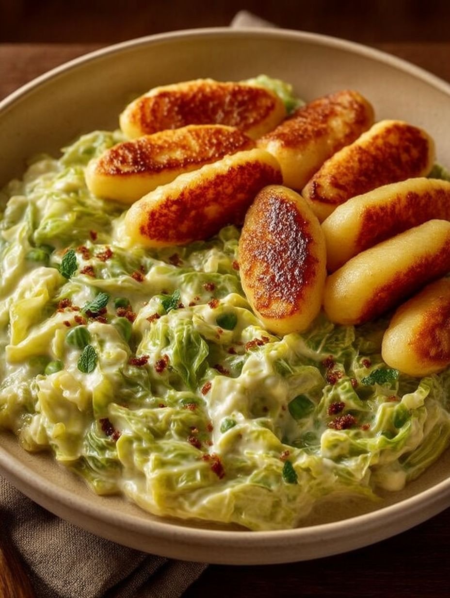 Rahmwirsing mit Schupfnudeln image 2