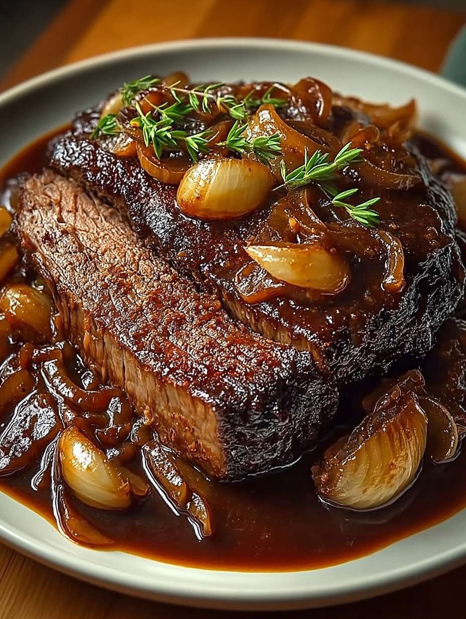 Rinderbrust in Balsamico-Zwiebelsauce image 2