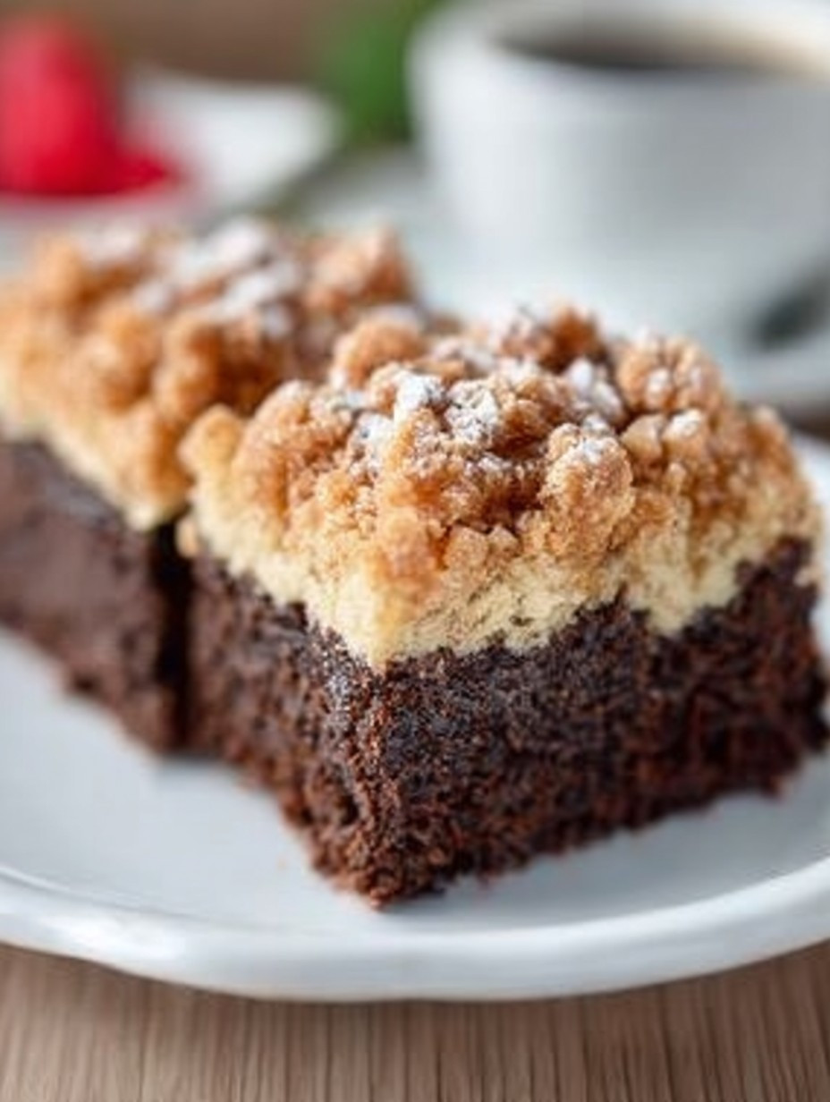 Saftiger Low Carb Schoko-Streuselkuchen image 2