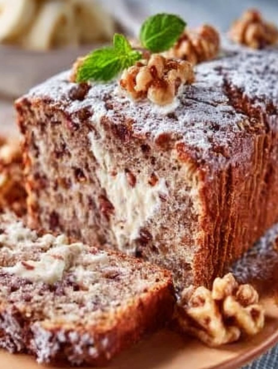 Schneller Low Carb Bananen-Nusskuchen image 2