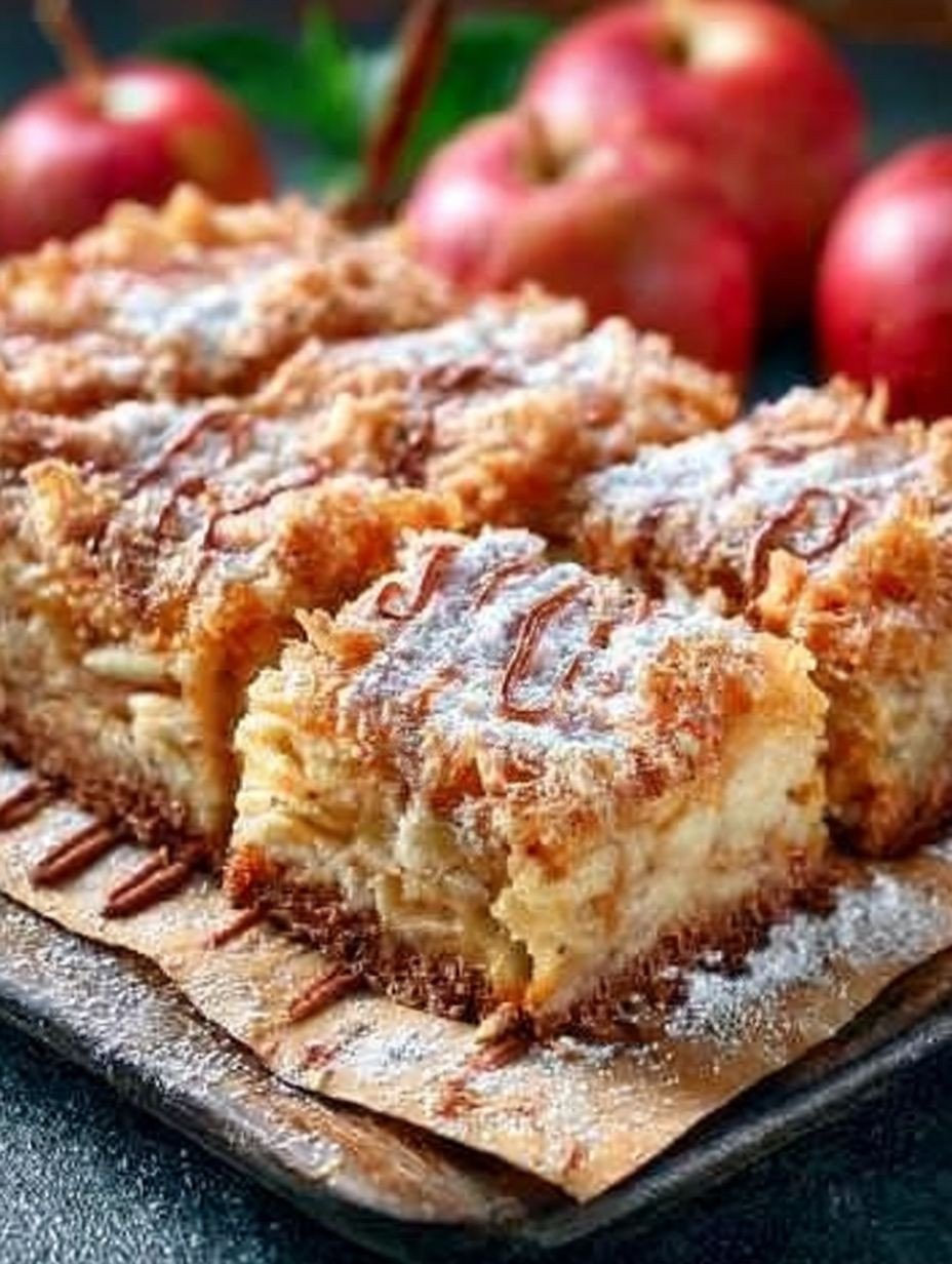 Schneller, saftiger Low-Carb-Apfelkuchen image 2