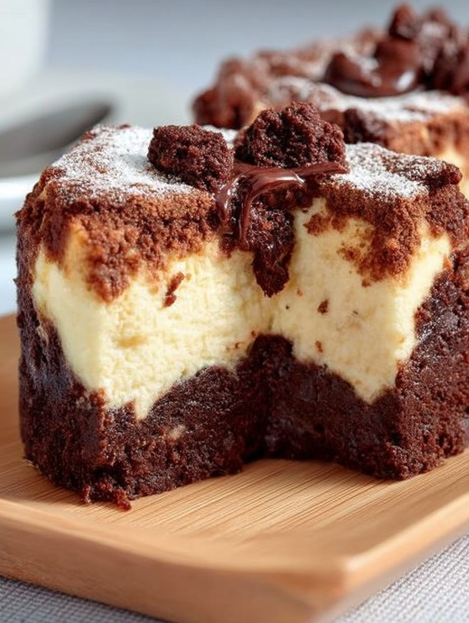 Schoko-Vanille-Quarkkuchen image 2