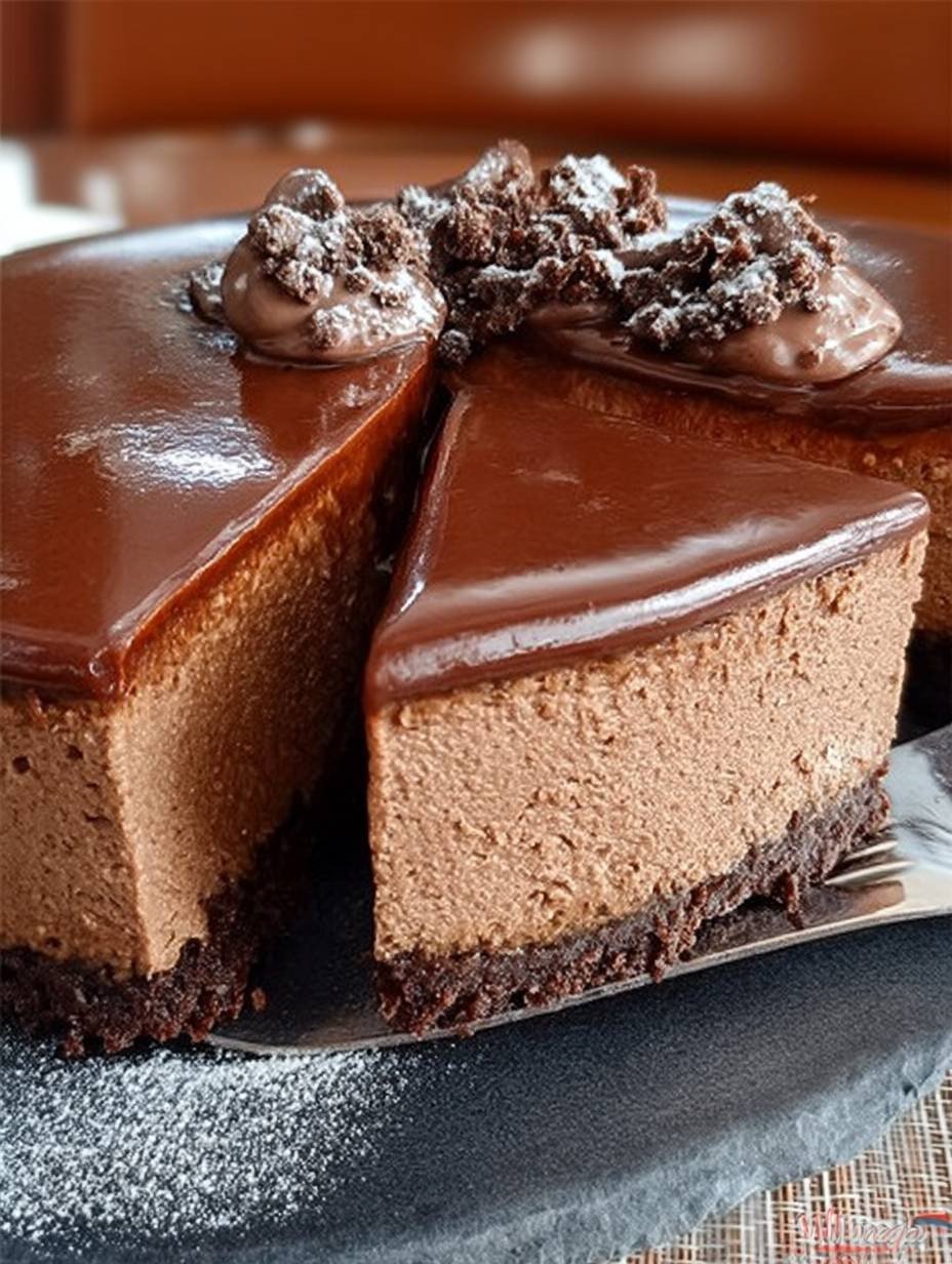 Schokoladen-Quark-Torte ohne Backen image 2