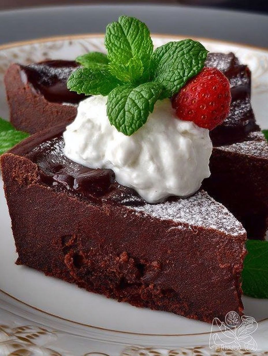 Schokoladenkuchen ohne Mehl und Zucker image 2