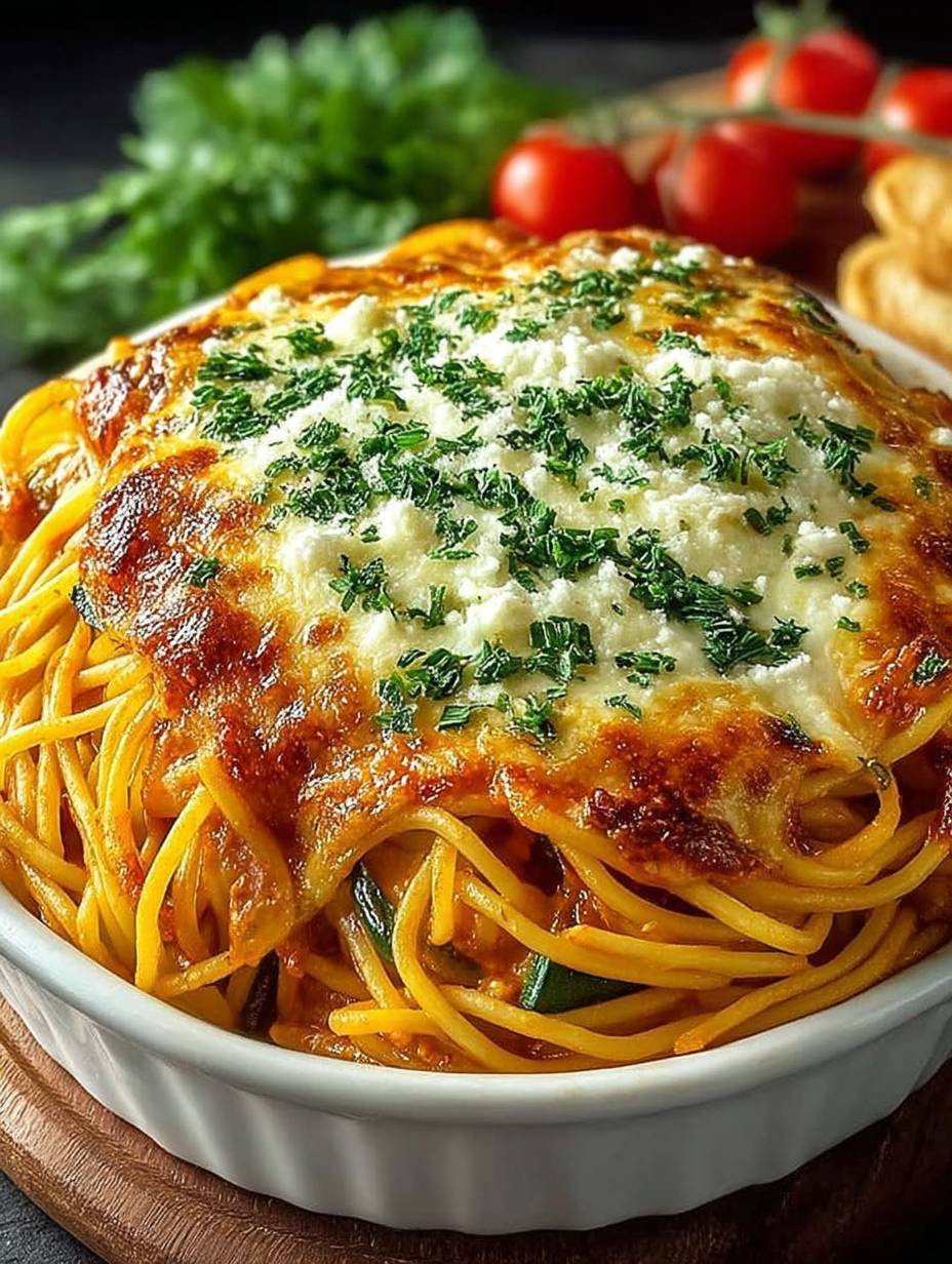 Spaghetti-Auflauf mit Gemüse image 2