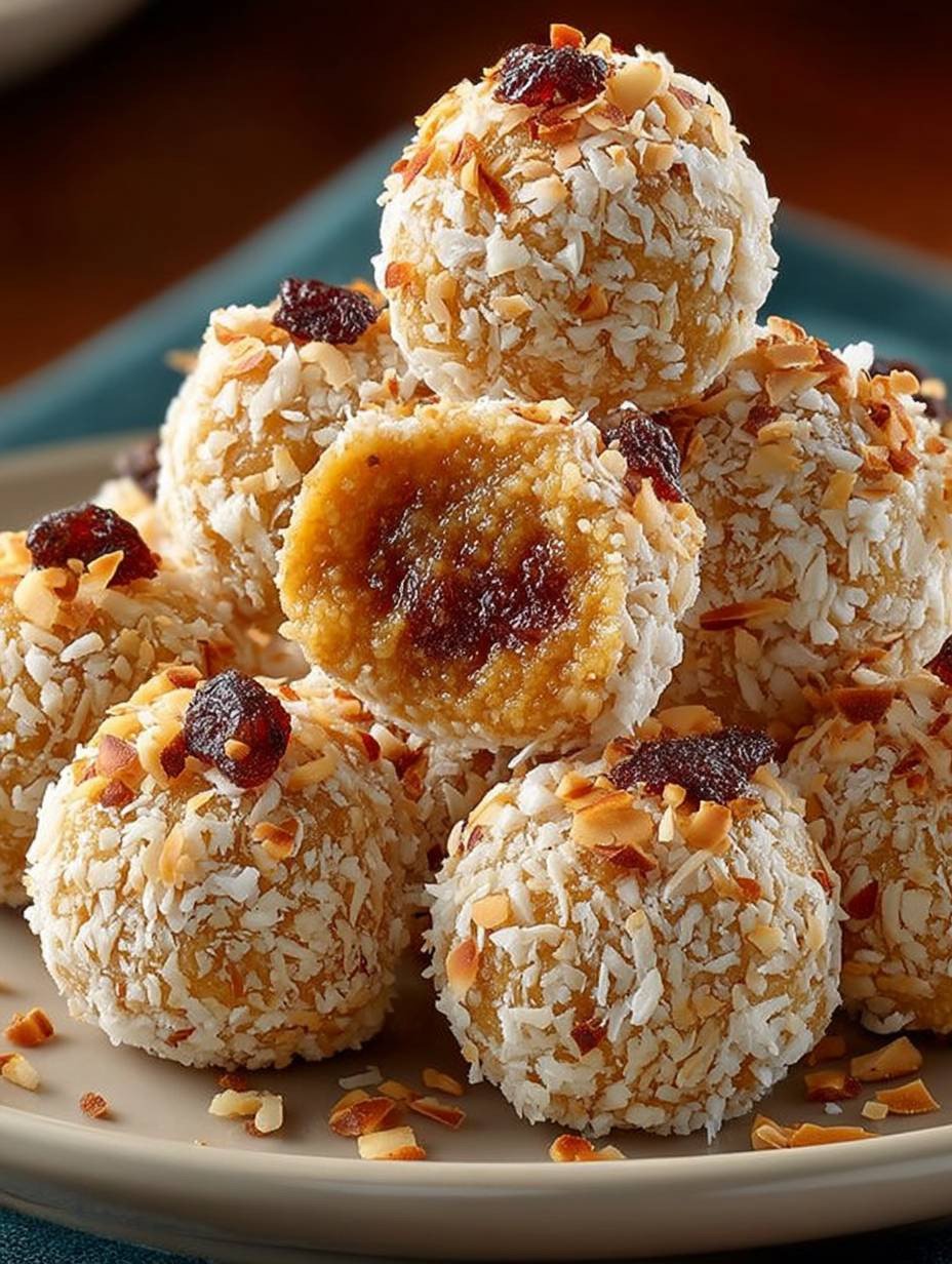 Süße Mandel-Kokos-Kugeln image 2