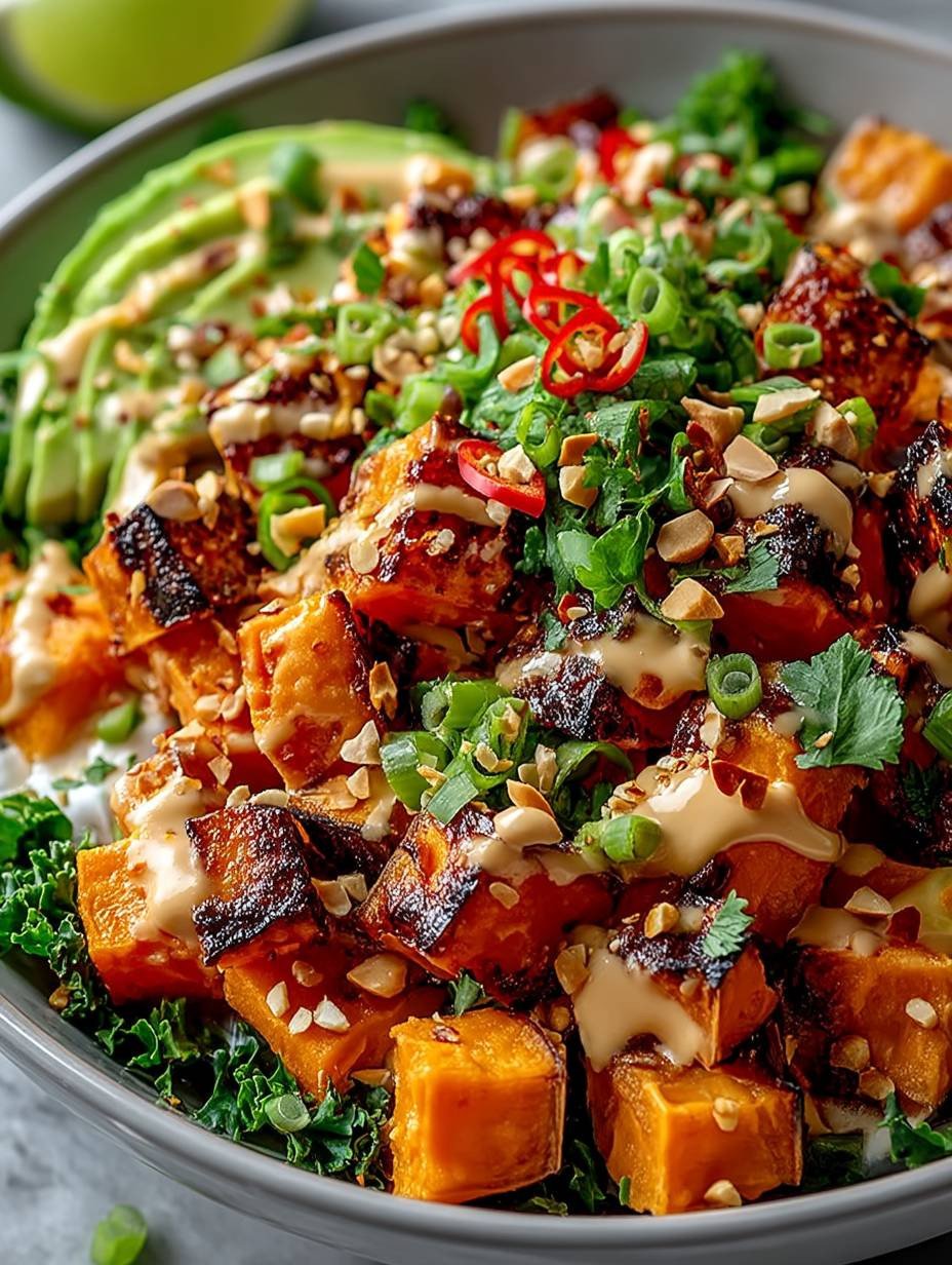 Thai Peanut Süßkartoffel Bowl image 2