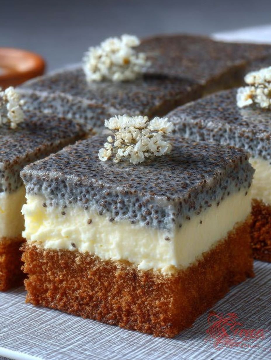 Zauberkuchen mit Mohn und Quark image 2