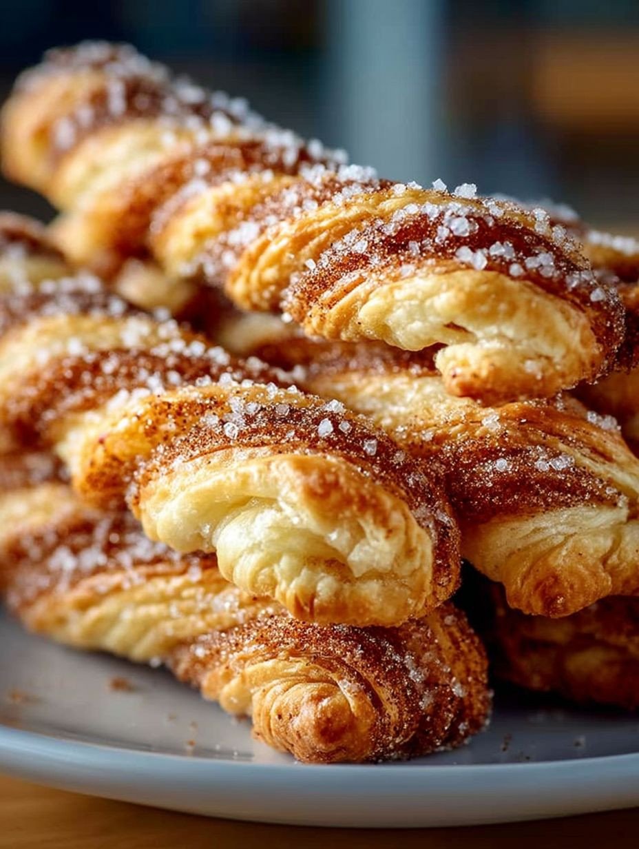 Zimt-Zucker-Twists aus Blätterteig image 2