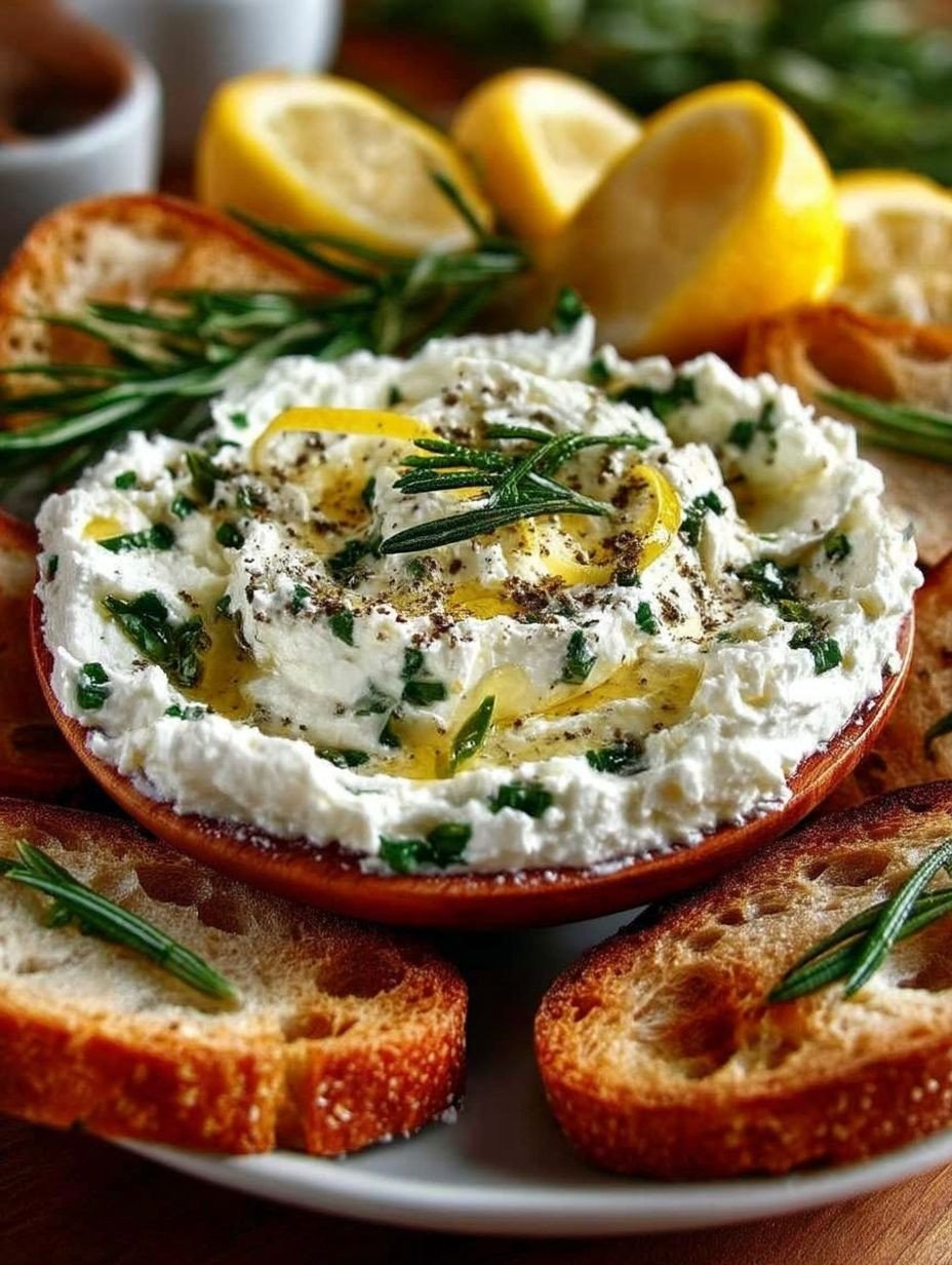 Zitronen-Feta-Aufstrich image 2